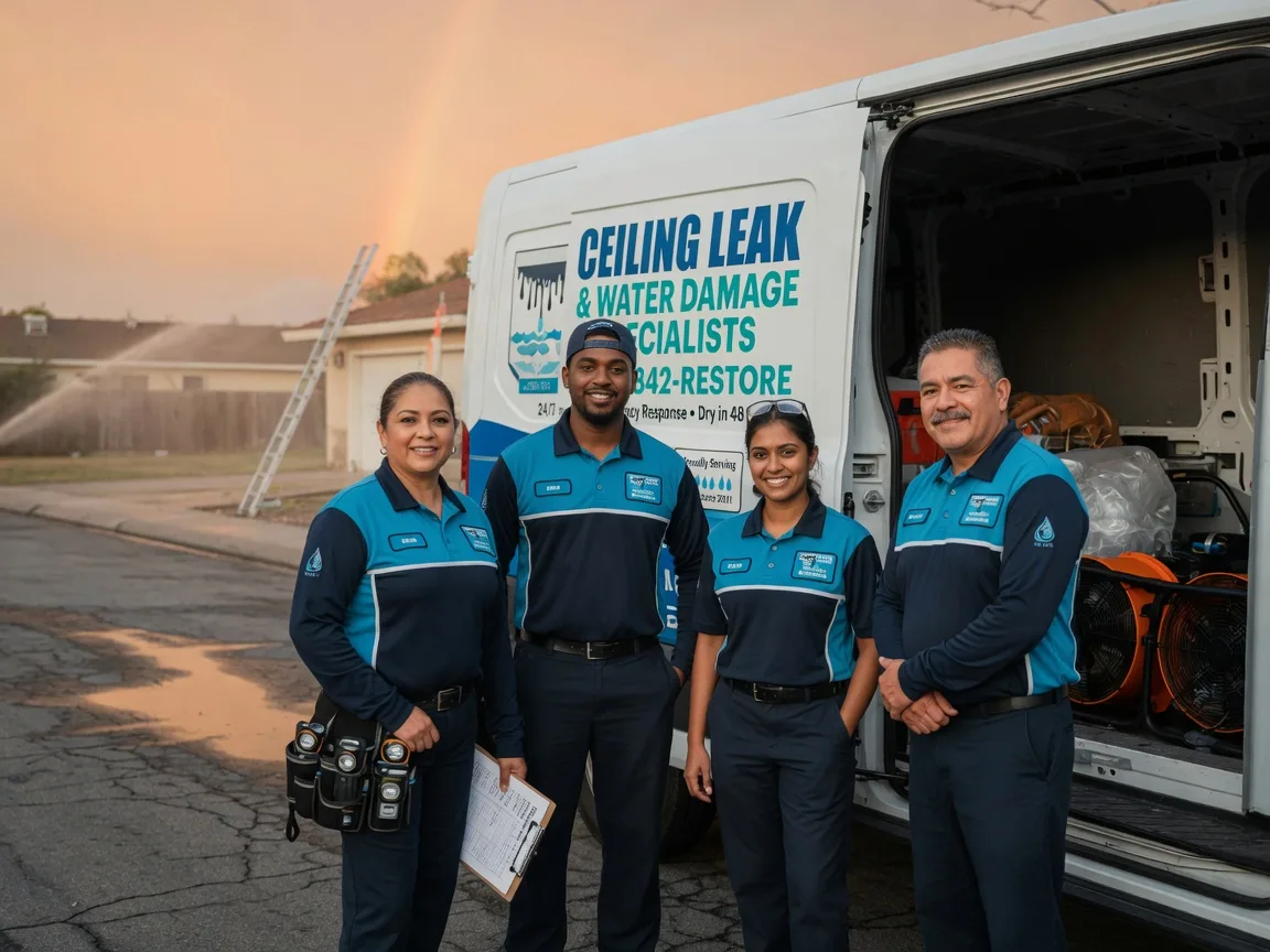 Ceiling Leak Cleanup company in Kirkwood, IL