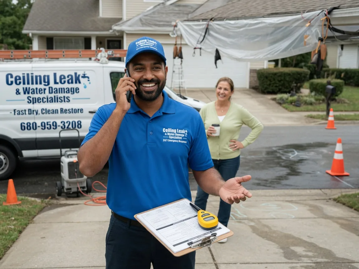Ceiling Leak Cleanup Kirkwood, IL FAQs